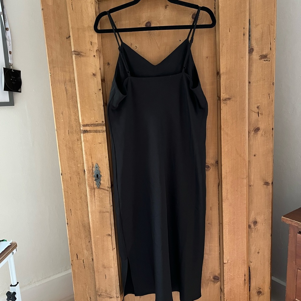 Elegant Black Slip Dress